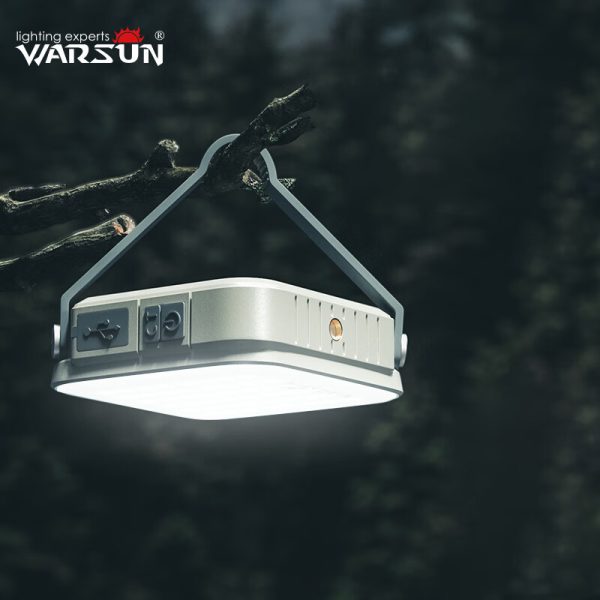 Warsun Camping Lights Waterproof IPX6 SMD Rechargeable Outdoor Hanging Lights Portable Fill Light Work Maintenance Lighting - Image 2