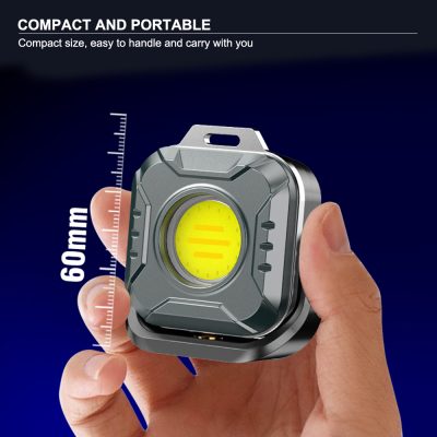 Amanfire KXK986 Work Light Mini Led Flashlight With Magnet Portable Rechargeable Led Lamp Emergency Light