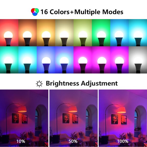 E27 LED RGB Lamp Spotlight Bulb 5W 10W 15W IR Remote Control Led Light Bulb Smart Led RGBW Lamp Home Decor Bombillas LED - Image 5