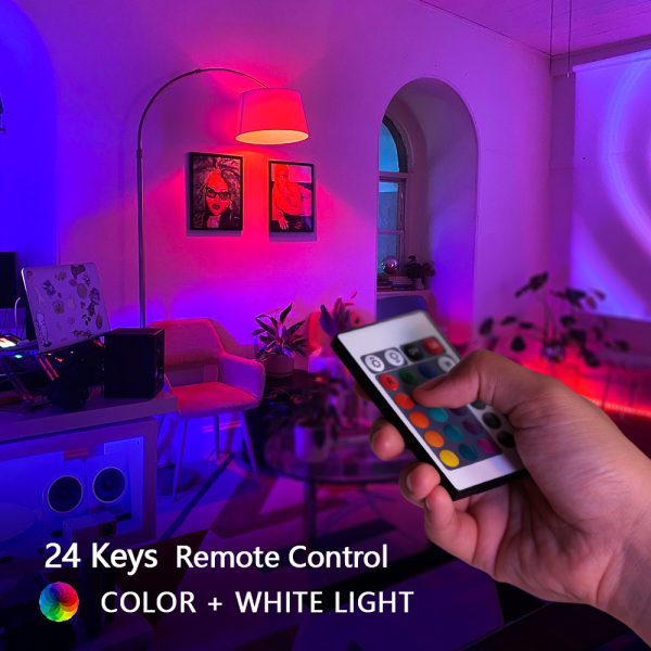 E27 LED RGB Lamp Spotlight Bulb 5W 10W 15W IR Remote Control Led Light Bulb Smart Led RGBW Lamp Home Decor Bombillas LED - Image 6