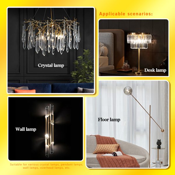 Mini E14 LED Lamp 5W 7W 9W 12W AC 220V LED Corn Bulb SMD2835 360 Beam Angle Replace Halogen Chandelier Lights - Image 7